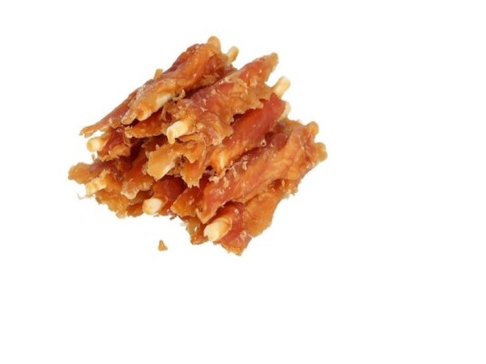 Hilton Chicken Inserted With White Rawhide Stick Hundegodbidder 500 G Hilton Chicken Inserted With White Rawhide Stick Hundegodbidder 500 G
