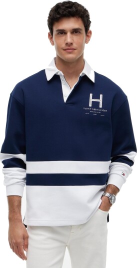 Tommy Hilfiger Sail Rugby Shirt Navy XL