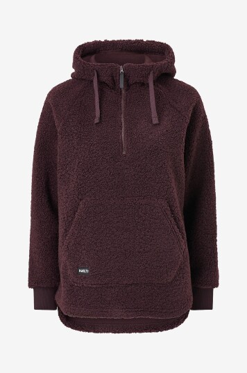 Halti Hettegenser Lykky W Fleece Pullover Rød