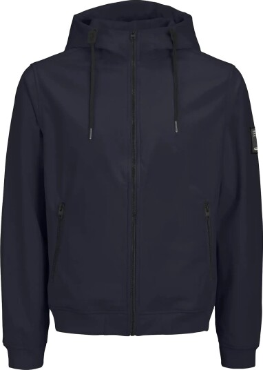 Jack & Jones Jjebasic Softshell Hood Noos Navy XXL