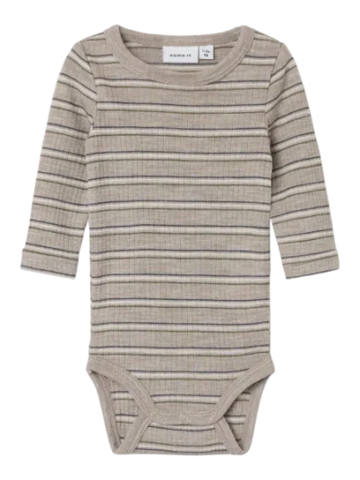 Name It Womi ull/modal body til baby - satelite Name It Womi ull/modal body til baby - satelite