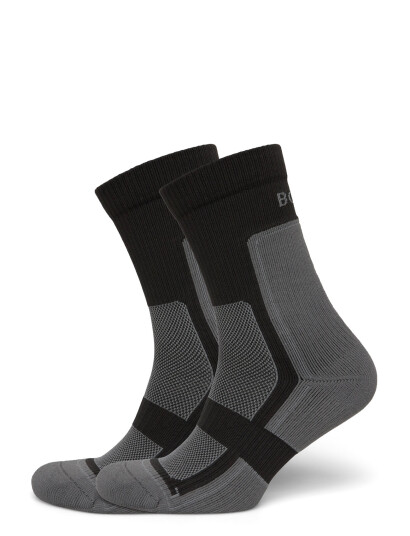 Björn Borg Sports Running Sock 2P - Grey - 43-46