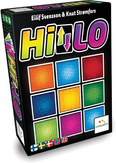 Spilbræt Hi Lo (Nordic + Eng) - Multi/patterned - ONE SIZE