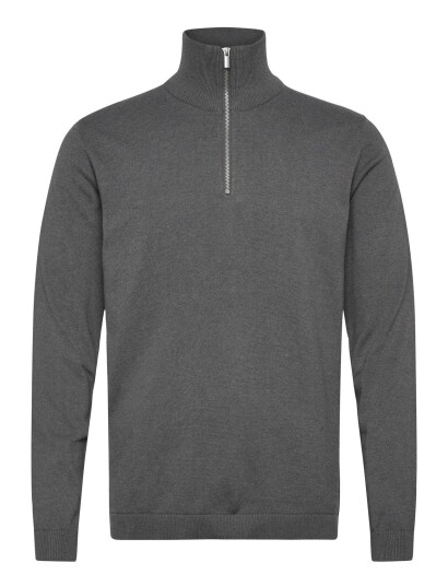 Enkel Studio Half Zip Knit Grey XL