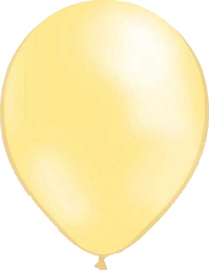 Ballongkungen Ballonger Metallic Elfenben 10-pakning 12304-10