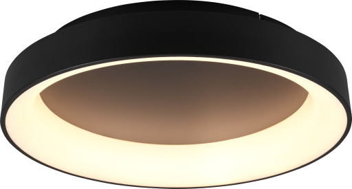 Trio Lighting Girona LED plafond 60cm matt svart - Matt svart Trio Lighting Girona LED plafond 60cm matt svart - Matt svart