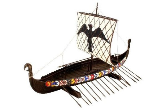 Revell Modellsett Vikingskip 1:50 - Norsk Langskip Modellbyggesett