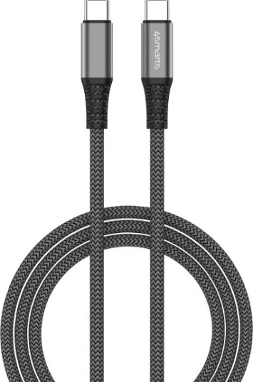 4Smarts 456267 3 M Usb C Usb C 0,48 Gbit/S Sort