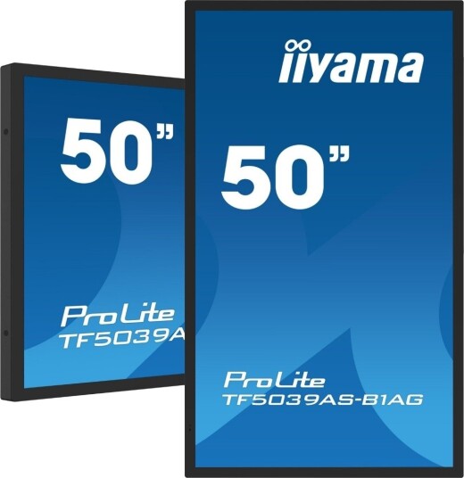Iiyama ProLite TF5039AS 50" 4K Berøringsskjerm med Android og Mediespiller Iiyama ProLite TF5039AS 50" 4K Berøringsskjerm med Android og Mediespiller