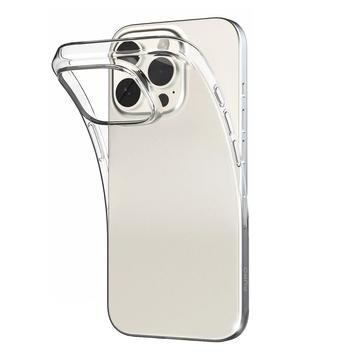 Puro 0.3mm Nude Gjennomsiktig Silikondeksel til iPhone 16 Pro Max