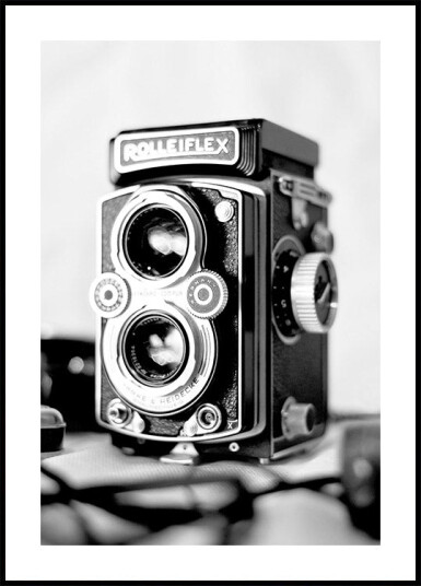 Vintage Camera Plakat Plakat / 40x50cm Vintage Camera Plakat Plakat / 40x50cm