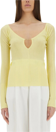 Jacquemus Dame Topper Gul M,