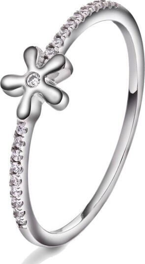 Pan Jewelry Bloomie ring i 925 sølv størrelse Bloomie ring i sølv str 52