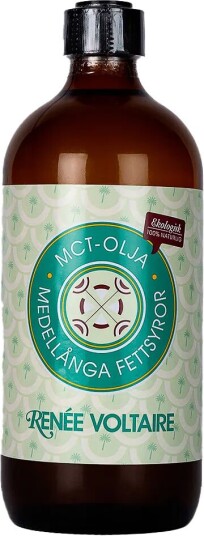 Renée Voltaire MCT Olje Fra Økologisk Kokos Ø - 500 ml