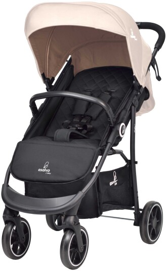 Asalvo Trio Oslo 2 Barnevogn - Maks 22 kg - Beige