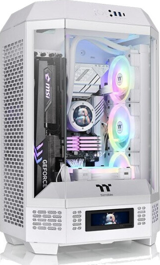 Thermaltake The Tower 300 Micro Tower Kabinett Hvit for Micro-ATX/Mini-ITX Thermaltake The Tower 300 Micro Tower Kabinett Hvit for Micro-ATX/Mini-ITX