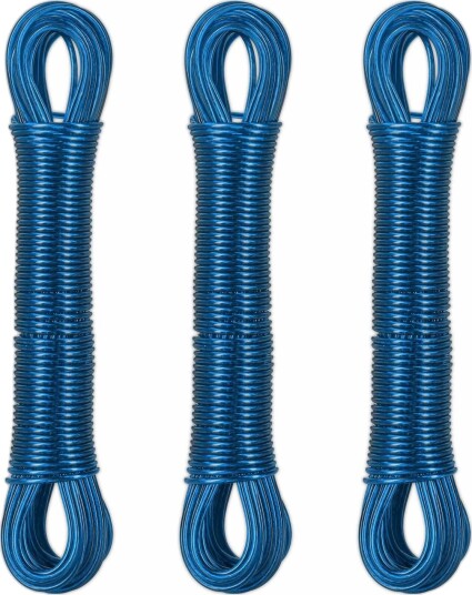 Kleshenger med ståltråd 3 x 20 m Kleshenger med ståltråd 3 x 20 m