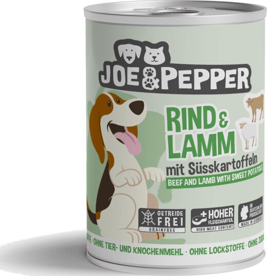 Joe & Pepper våtfôr Våtfôr til Hund & Søtpotet Lam Storfe 400 g Joe & Pepper våtfôr Våtfôr til Hund & Søtpotet Lam Storfe 400 g