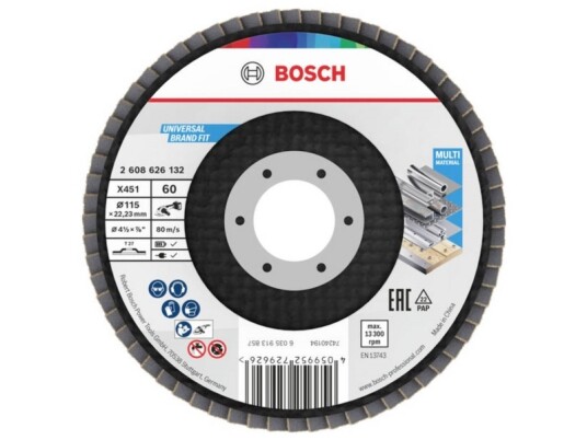Bosch Accessories 2608626132 Metalskive Til Slibning Diameter 115 Mm 1 Stk Bosch Accessories 2608626132 Metalskive Til Slibning Diameter 115 Mm 1 Stk