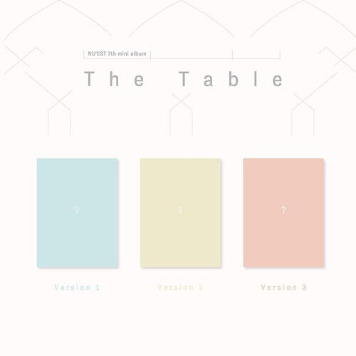MediaTronixs NU’EST : The Table CD EP (2019) Pre-Owned
