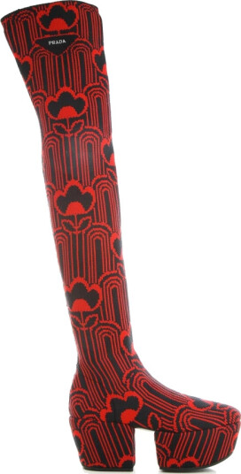 Prada Dame Sko Rød 37 EU, Prada Dame Sko Rød 37 EU,