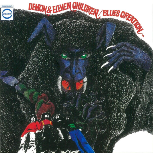 Demon & Eleven Children Clear Deep Blue Vinyl