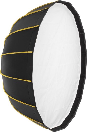 Beauty Dish Sølv - Sammenleggbar - Hurtig - 105 cm