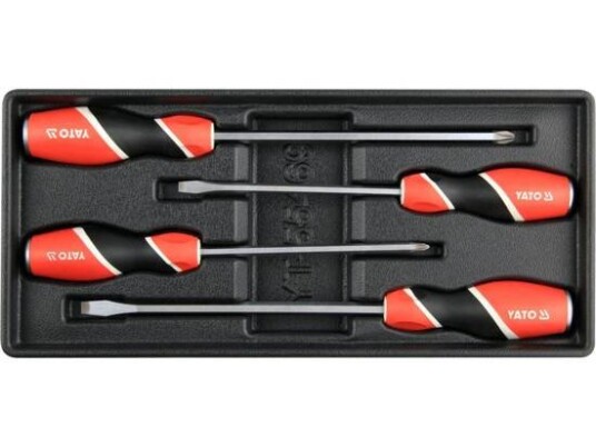 Yato Skrutrekkers Set 4 Stk. Innslag Til Skap Yt-55469