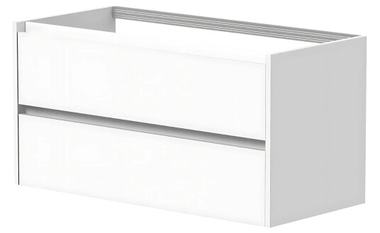 Korsbakken Eris Servantskap Hvit Matt / 100cm Korsbakken Eris Servantskap Hvit Matt / 100cm