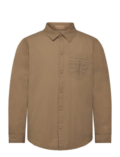 Rue de Tokyo Sergio Crinkled Nylon Brown S Rue de Tokyo Sergio Crinkled Nylon Brown S