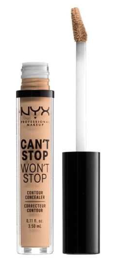 NYX Professional Makeup Cant Stop Wont Stop Concealer 07 Natural