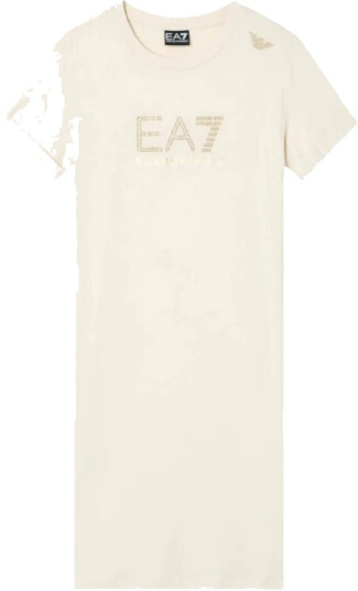 Emporio Armani EA7 Dame Kjoler Beige M,