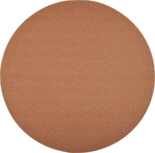 Elsa Matte Rund 160 cm Kobber - Vm Carpet