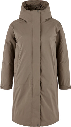 Fjellreven Women"s Övik Gore tex Padded Parka Suede Brown M