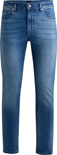 Boss Herre Jeans Blå W32 L32,
