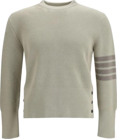 Thom Browne Herre Strikkevarer Beige S,