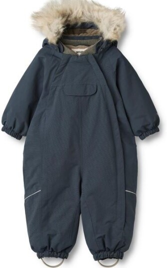 Wheat yttertøy Wheat Nickie vinterdress til baby Dark blue