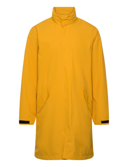H2O Rømø Logo Lw Rain Long Jacket - Yellow - L