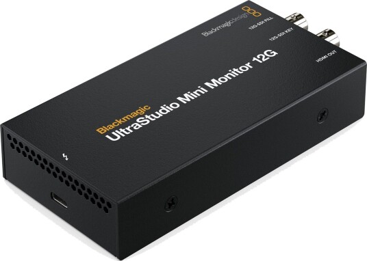 Blackmagic Design UltraStudio Mini Monitor 12G 4K MonitorThunderbolt 4 (USB-C 4) Blackmagic Design UltraStudio Mini Monitor 12G 4K MonitorThunderbolt 4 (USB-C 4)
