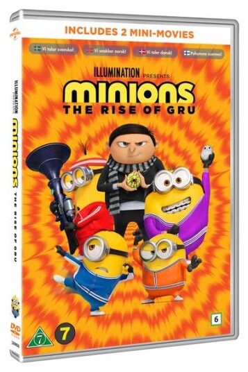 Minions 2 - Historien Om Gru (DVD) Minions 2 - Historien Om Gru (DVD)