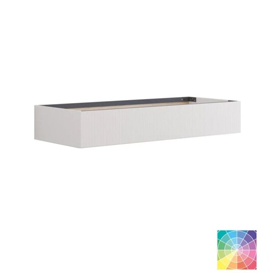 Dansani Calidris Rillet Servantskap lav 1 Skuff D50cm NCS Farge / 120cm Dobbel