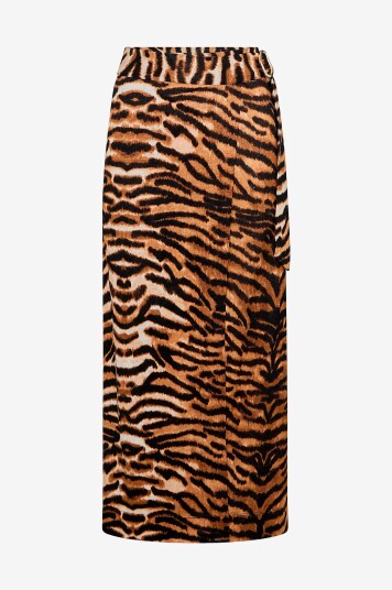 Chantelle Strandskjørt Alba Long Skirt Brun