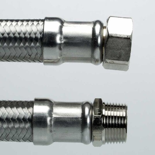 Neoperl Neoflex Trykkslange R/R Utvendig Gjenge 3/4"X3/4"/ 40cm