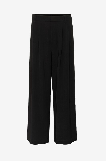 My Essential Wardrobe Bukser mwMille High Wide Svart