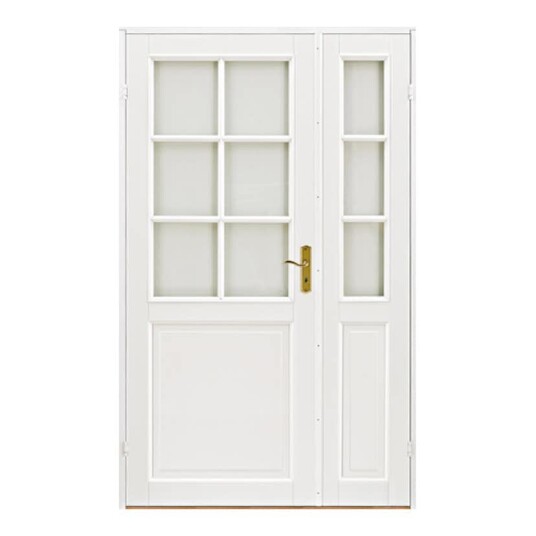 Sidefelt Scanflex Pia Hvit Klarglass 28884864