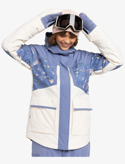 Roxy Chloe Kim Parka Jk Blue XS Roxy Chloe Kim Parka Jk Blue XS