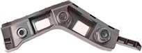 Holder, støtfanger VAN WEZEL 5766538