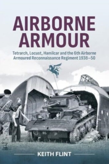 Airborne Armour  Tetrarch Locust Hamilcar and the 6th Airborne Armoured Reconnaissance Regiment 193850