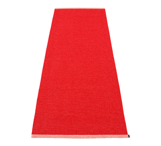 Pappelina Mono matte rød 60x250 cm Pappelina Mono matte rød 60x250 cm