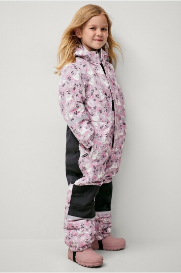 Ellos Collection - Vinter-overall Snowey - Lilla
